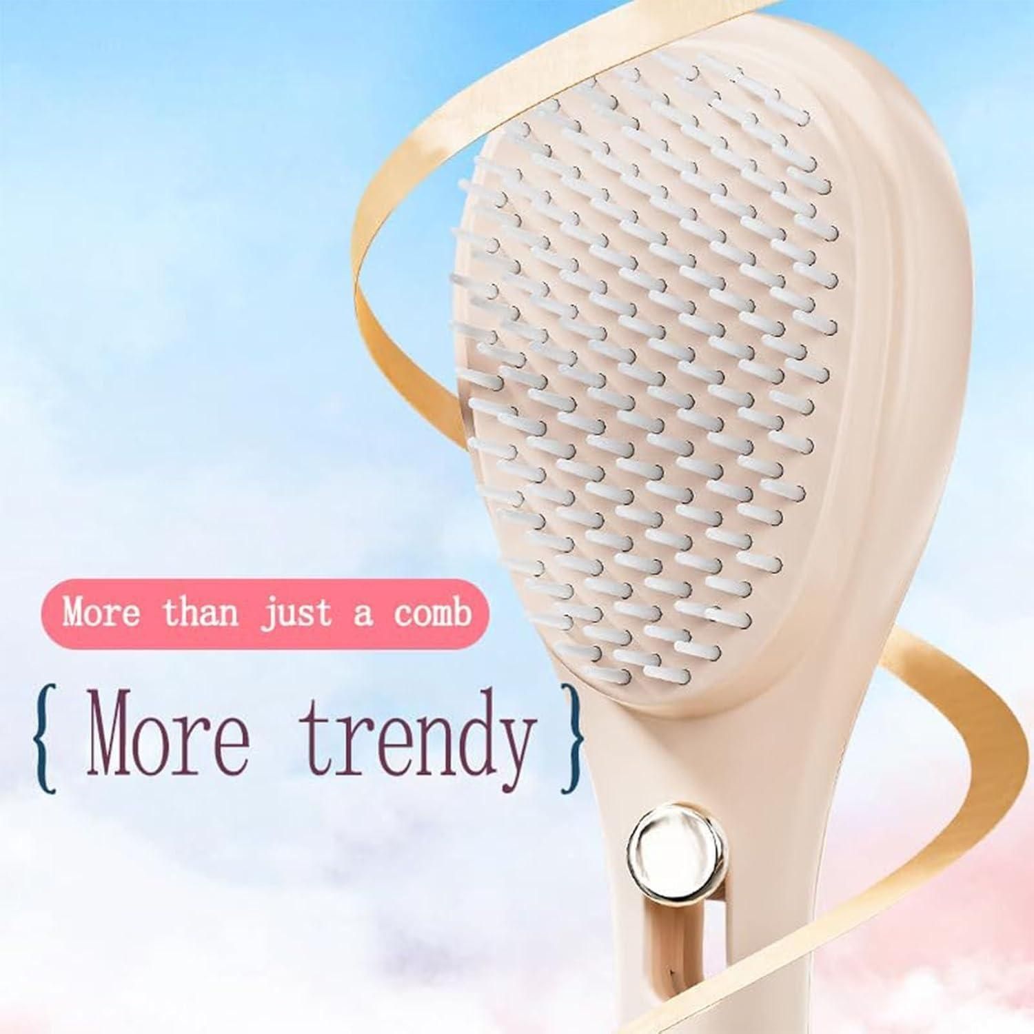 Havelyn Scalp Massage Comb – Retractable Bristle Design